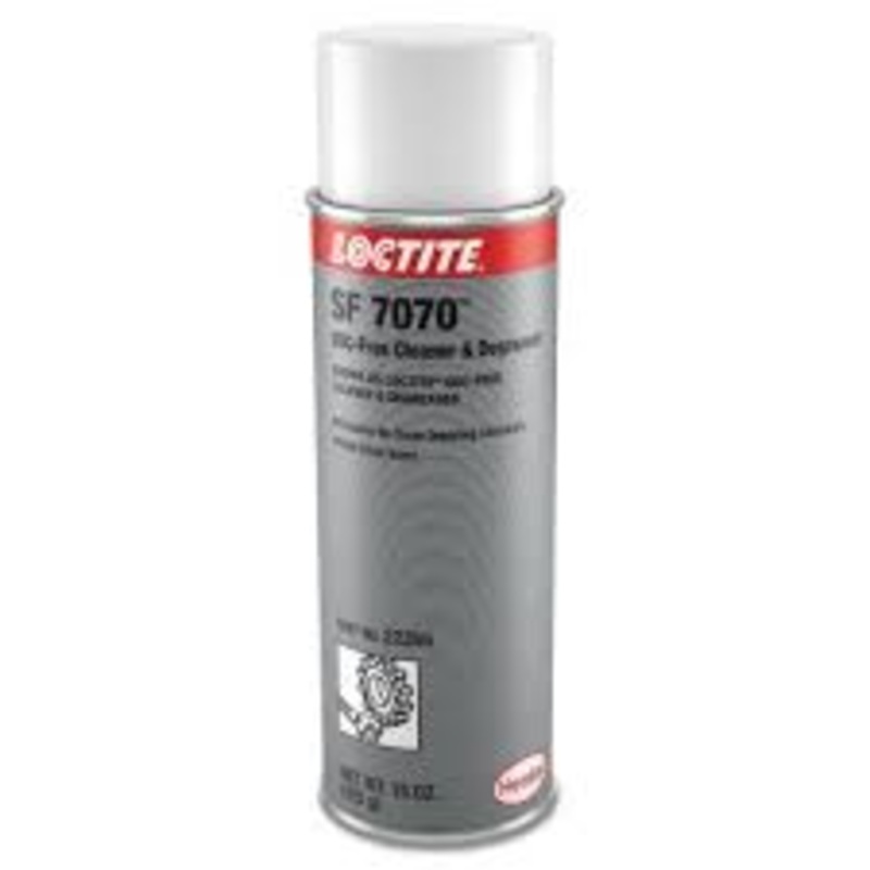 Loctite (123) 231562 (22355) SF 7070 ODC-FREE CLEANER & DEGREASER 15 OZ NET WT AEROSOL CAN.