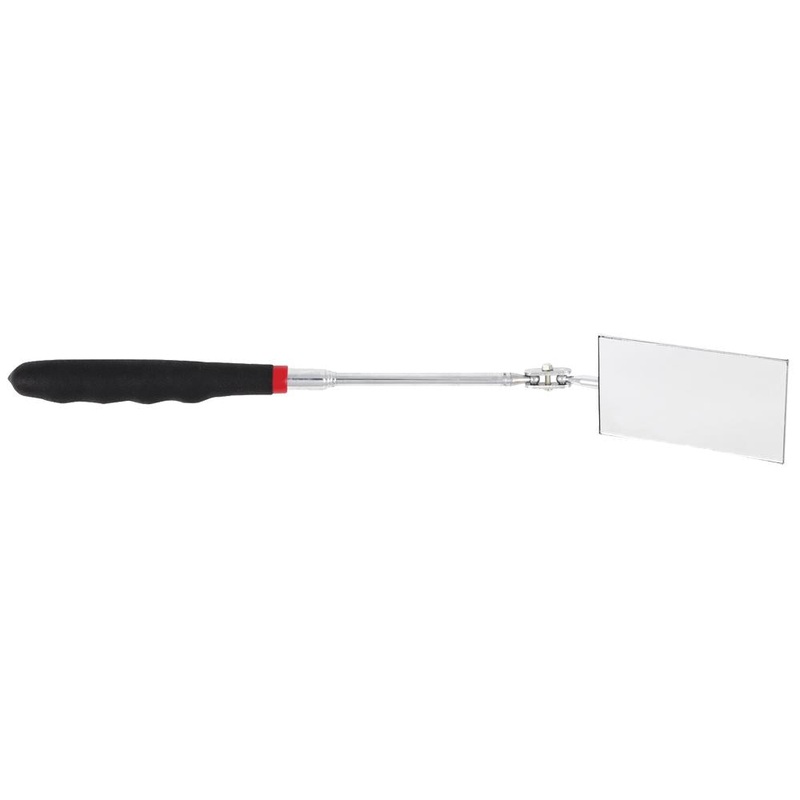 SureWerx (545) H3103 JET Large Rectangular Face Telescopic Mirror