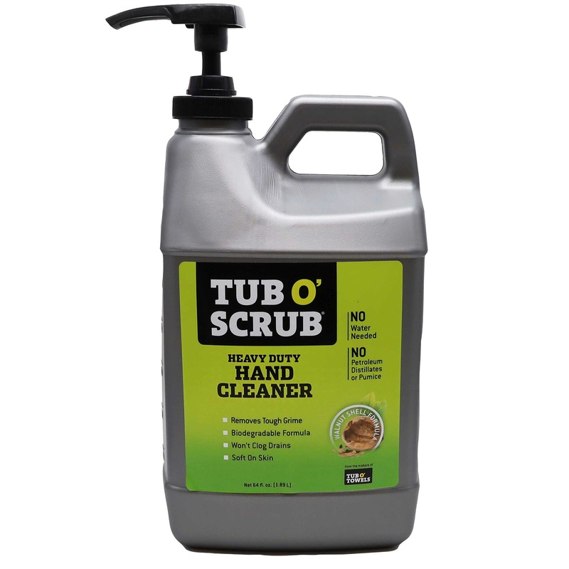 Tub O' Towels (310) TS64-C 64 OZ TUB O' SCRUB HEAVY DUTY HAND CLEANER WITH PUMP DISPENSER