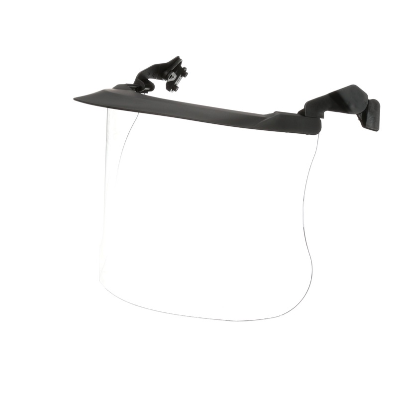 3M (815) V4D 3M Peltor Acetate MultiVisor Faceshield System, V4D-10, anti-fog coating, clear, Colour: Transparent, 3M Stock No. 7000103816