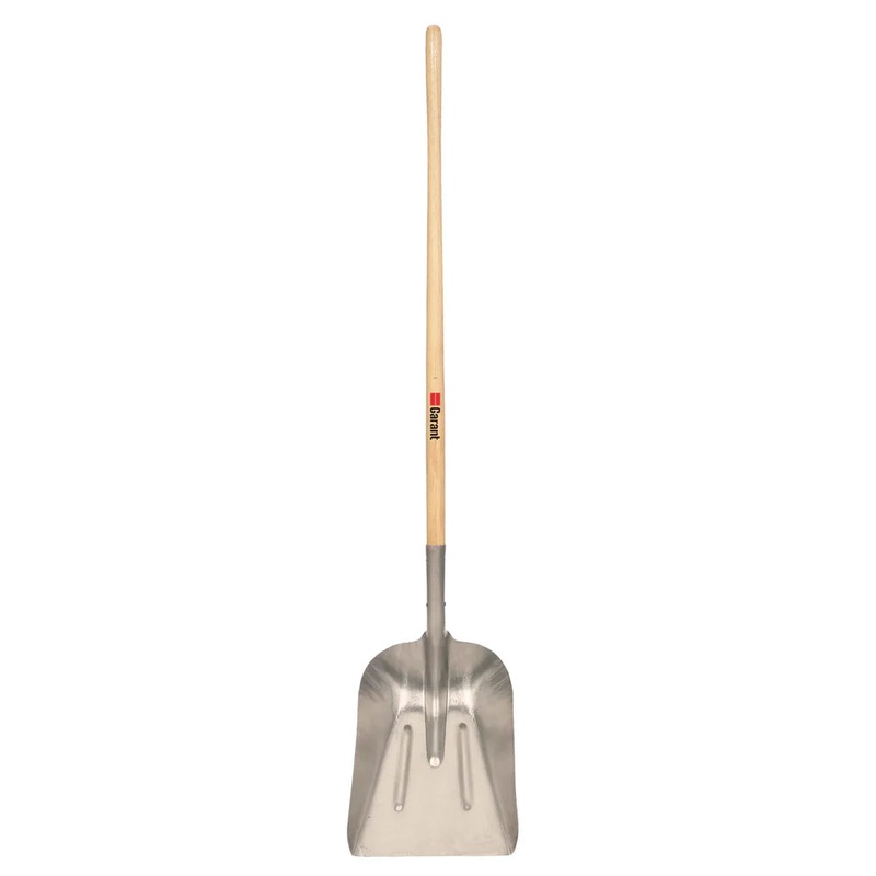 Garant (633) 85646 (Bag08L) Grain Scoop No.8, Aluminum Blade, Hardwood Hdle, Lh, Garant