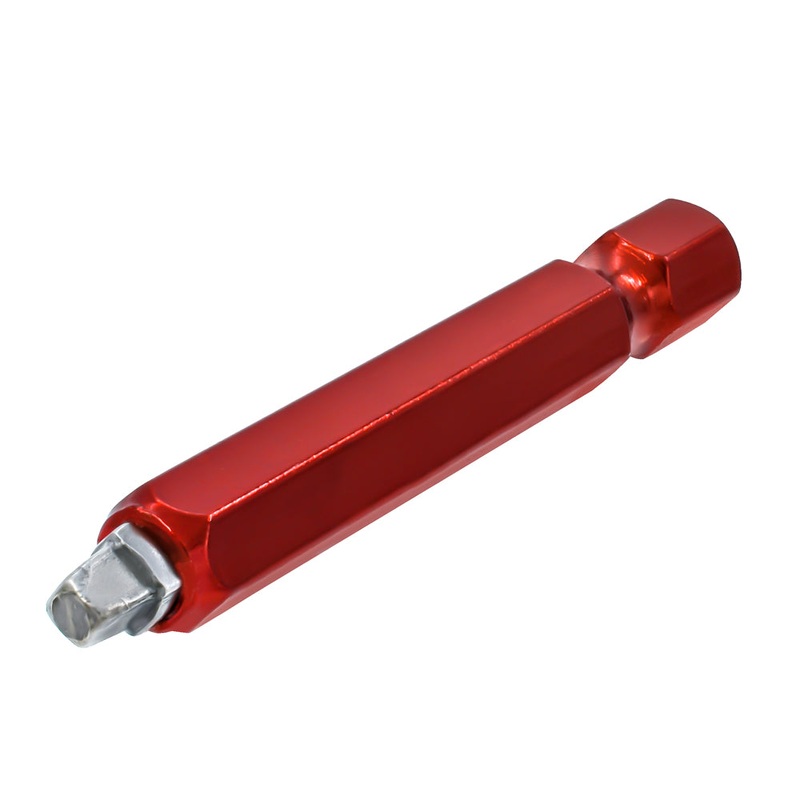 H. Paulin (680) 140-822 Paulin No.2X2 Red Color Square Hex Shank Bit 1EA