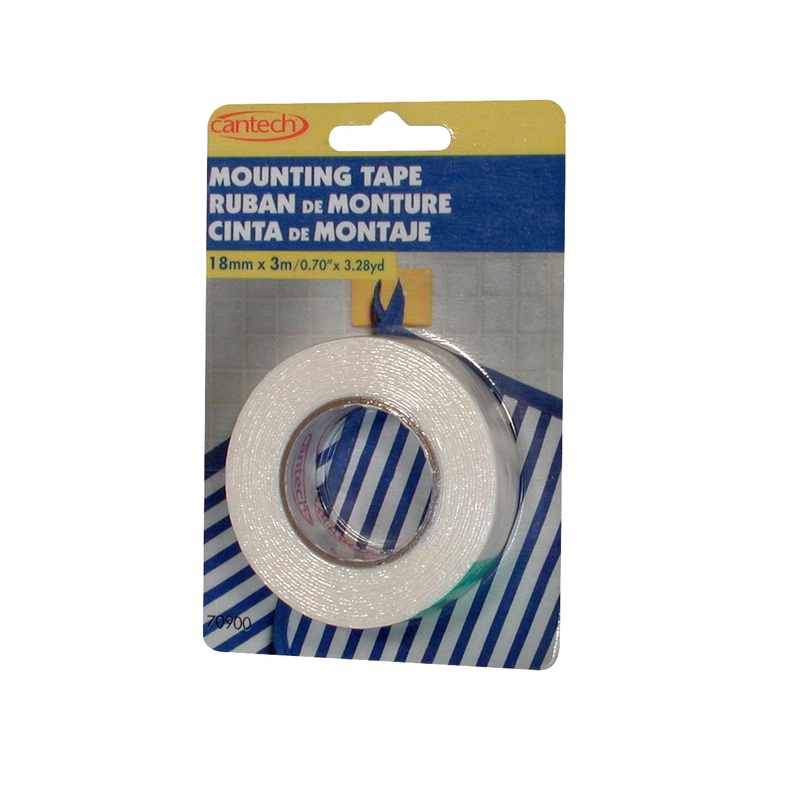 Cantech (111) 709-00 18mm x 3m MOUNTING FOAM TAPE