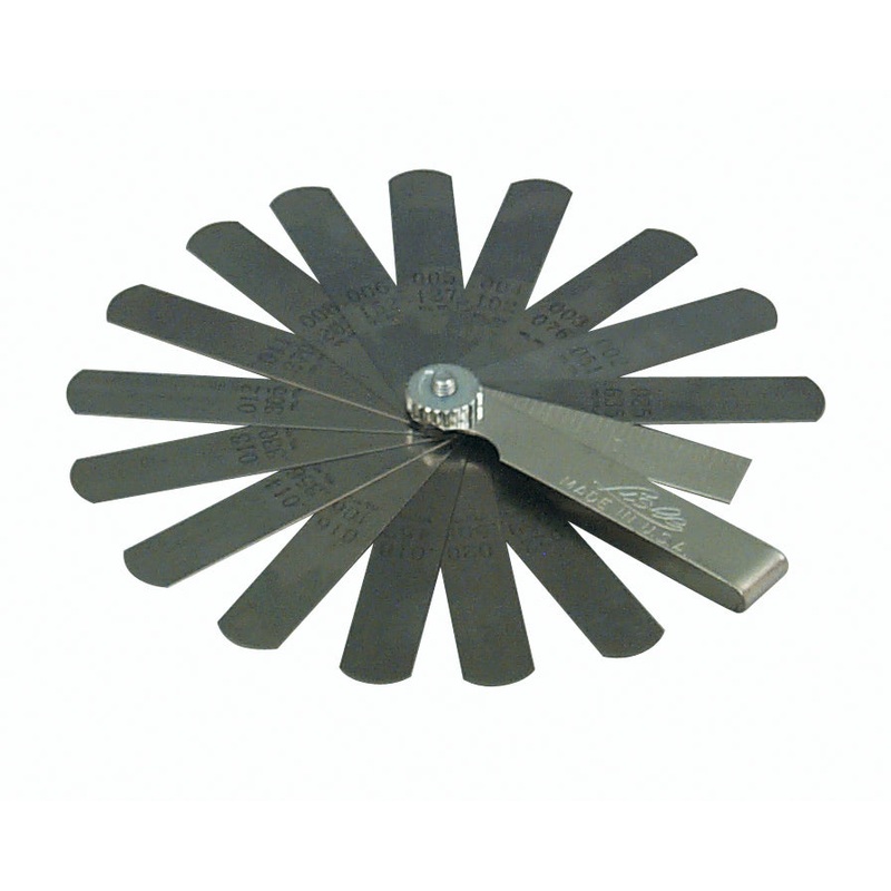 Lisle (371) 67950 15 Steel Blades. One 2" Steel Rule. Precision blades ensure accurate measurement