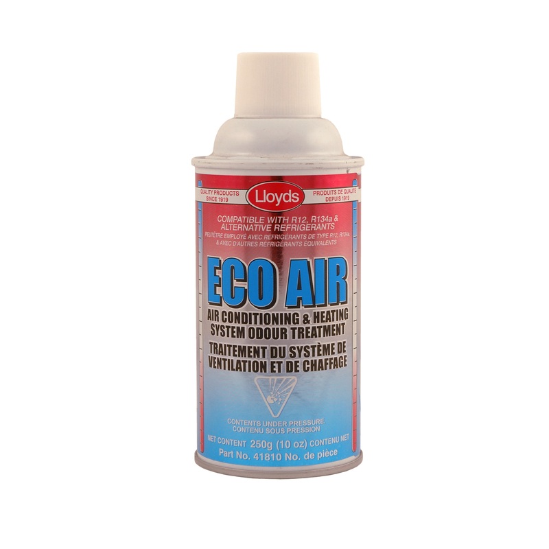 Lloyds Laboratories (947) 41810 Air conditioning and heating system odour treatment, 250 g (10 oz) aerosol