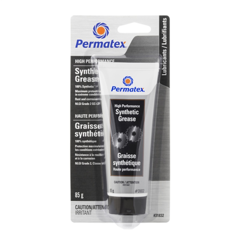 Permatex (610) 31832 PERMATEX MULTI-PURPOSE SYNTHETIC GREASE 85G CARDED TUBE