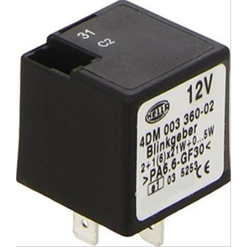Hella (526) 003360021 Flasher Unit 12V