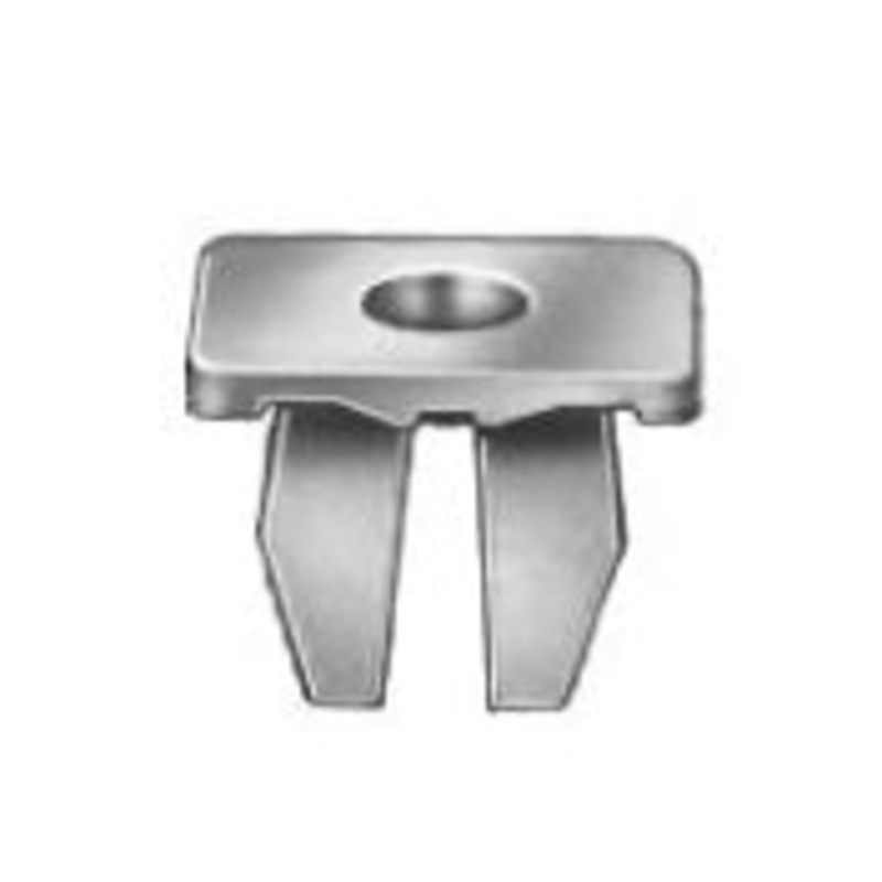 Geno Industries (112) 3-2625 10 Pack - NYLON LICENSE PLATE NUT No.8 SCREW SIZE