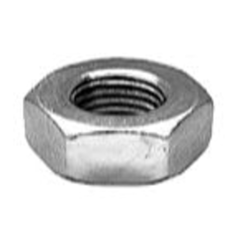 Geno Industries (112) 728 100 Pack - HEX NUTS 8-32 HEX MACHINE SCREW NUT ZINC