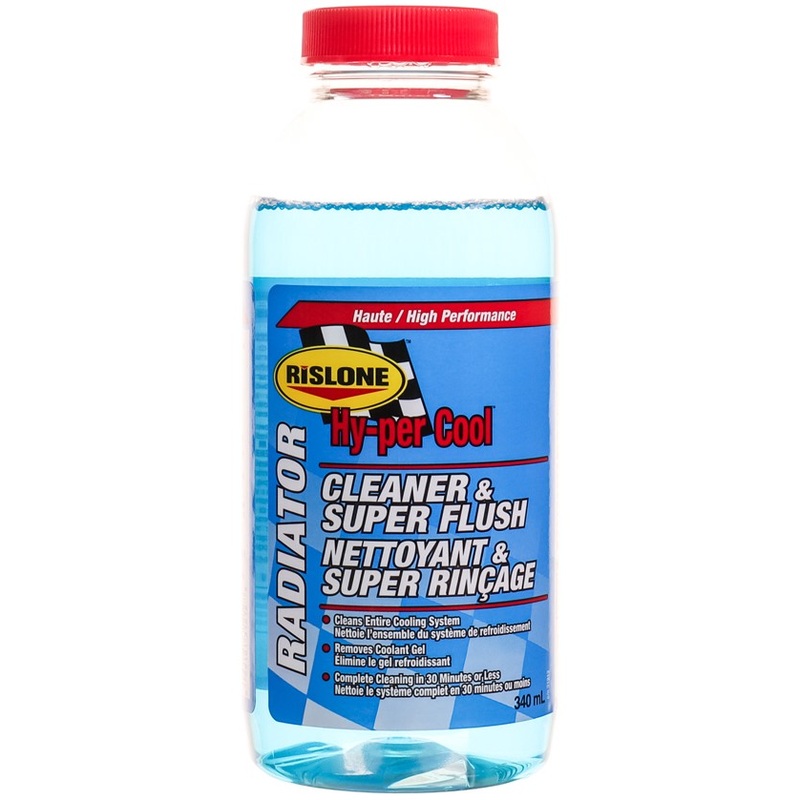 Rislone (308) 31212 RISLONE HY-PER COOL RADIATOR CLEANER & SUPER FLUSH 340 ML