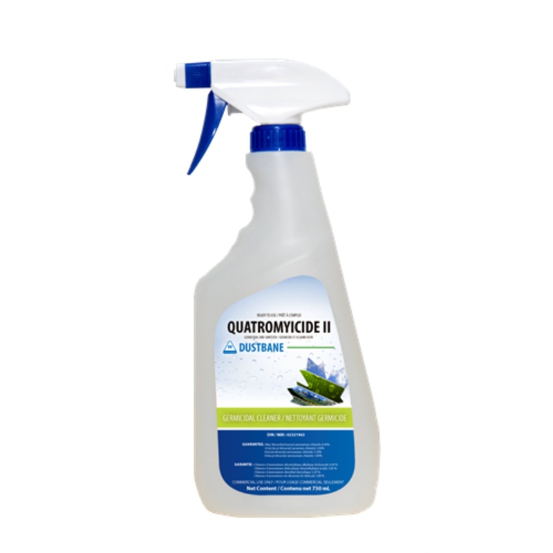 Dustbane (249) 52889 Quatromyicide II RTU No rinse sanitizer, 750 ml