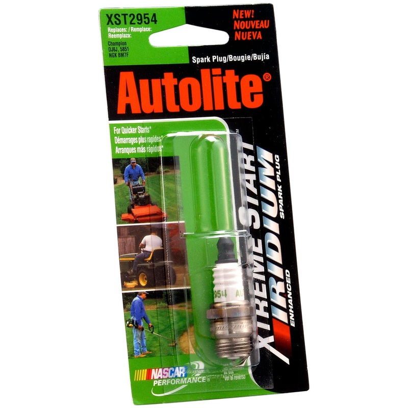 Autolite (320) XST2954DP Autolite XST2954DP Xtreme Start Iridium Lawn & Garden Spark Plug - Display Pack