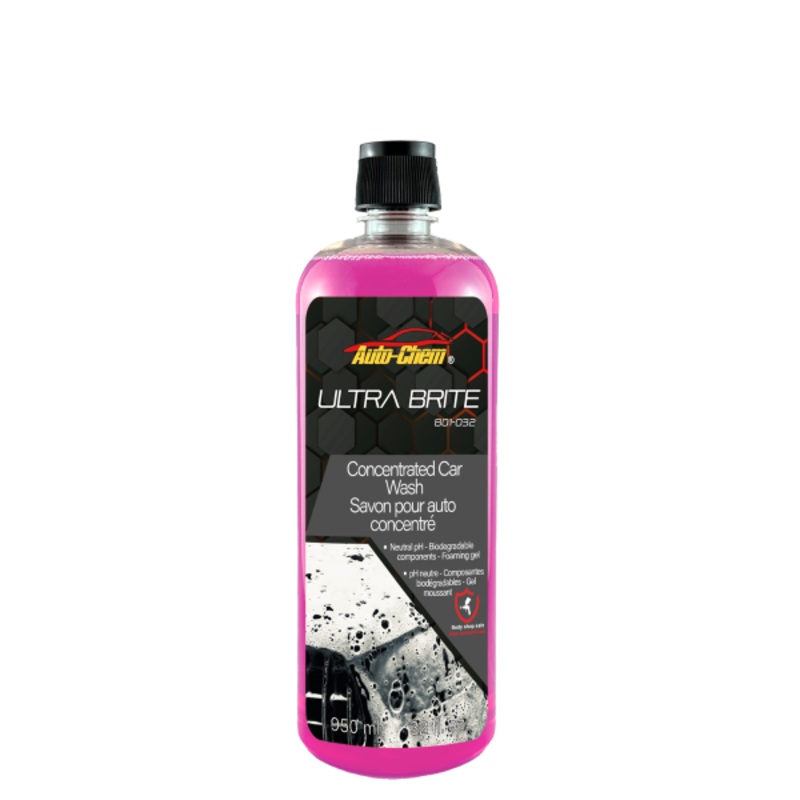 Auto-Chem (342) 57-801032 ULTRA BRITE Concentrated Car Wash, 950ML