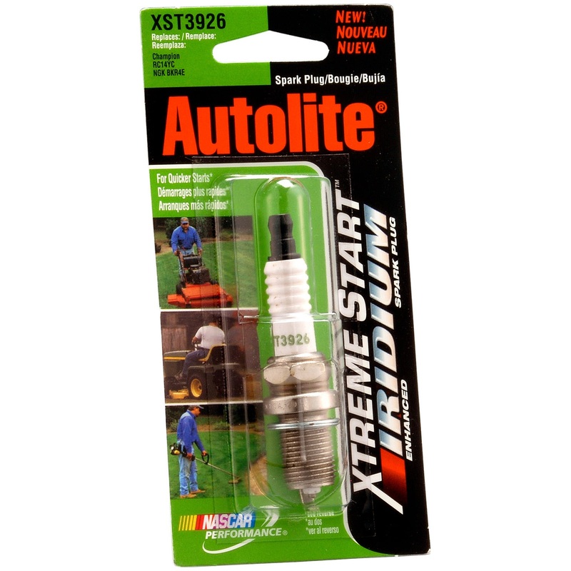 Autolite (320) XST3926DP Autolite XST3926DP Xtreme Start Iridium Lawn & Garden Spark Plug - Display Pack