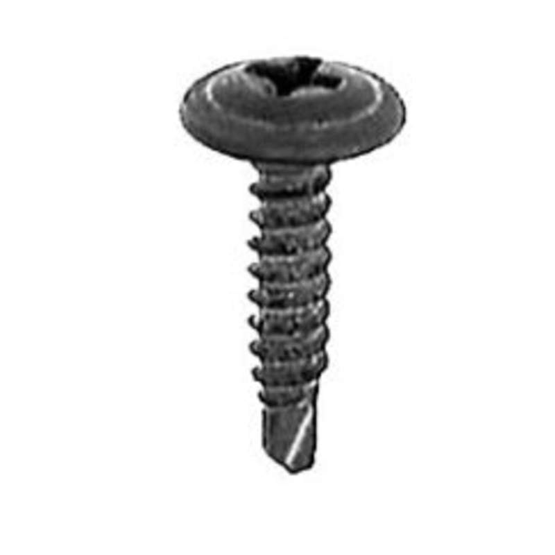 Geno Industries (112) 19-17650 PHILLIPS WSHR HD TEKS TAP SCREW No.8 X 3/4 PHOS - 5 PK