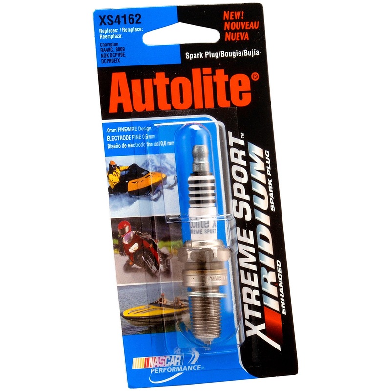 Autolite (320) XS4162DP Autolite XS4162DP Xtreme Sport Iridium Powersports Spark Plug - Display Pack
