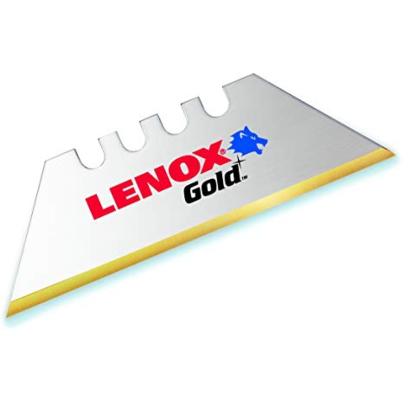Lenox (135) 20350GOLD5C Lenox Gold Utility Knife Blades, 5/Pk (20350GOLD5C)