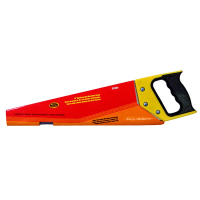 Dynaline (378) 51301 Hand Saw, Tool Cache Red Table