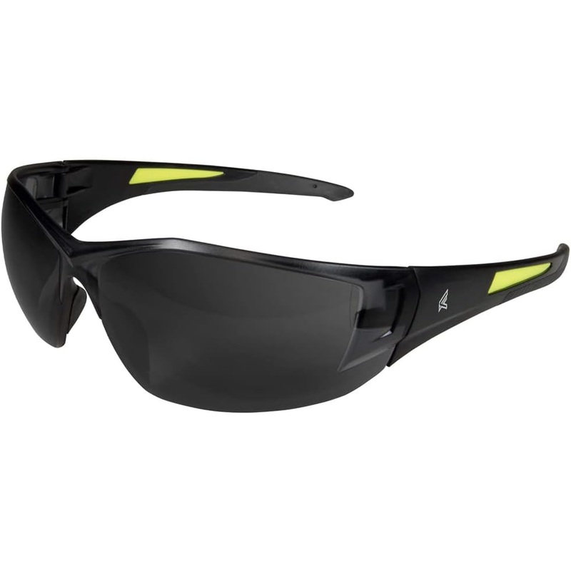 Edge (137) SD116-G2 Edge Eyewear Delgano G2 Smoke Lens/Black Frame Safety Glasses