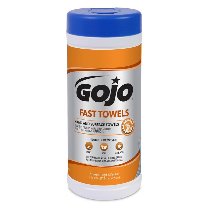 Gojo (622) 6282-06 FAST WIPE-25 CNT POP UP