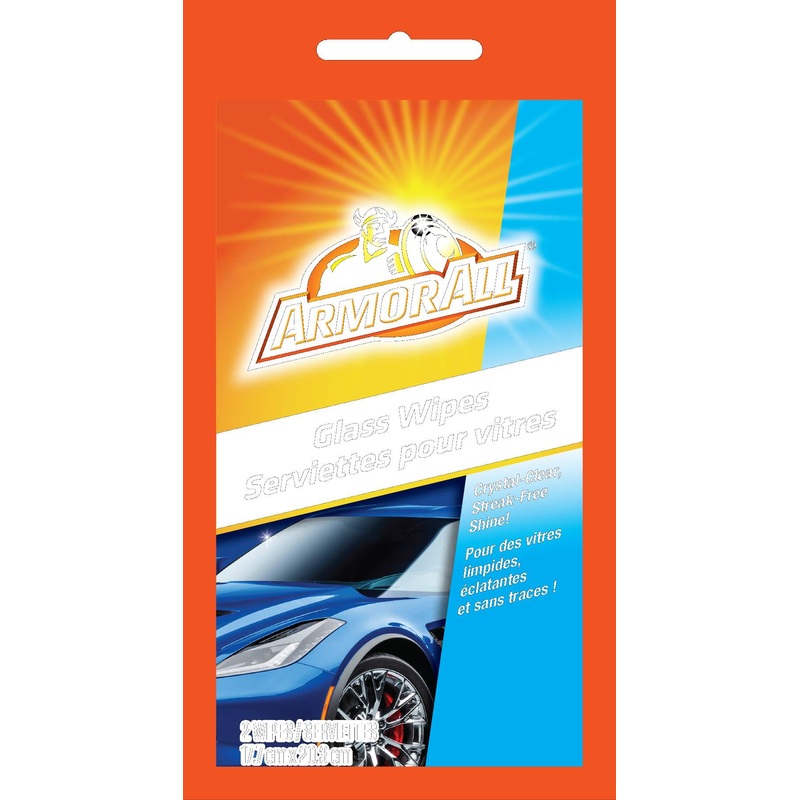 Armor All/STP (801) 18452 AA Glass Wipes 42/2 ct