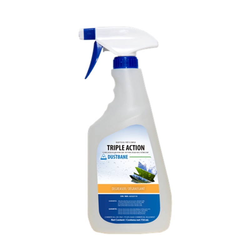 Dustbane (249) 51345 Triple Action RTU Cleaner, Degreaser & Disinfectant, 750 ml