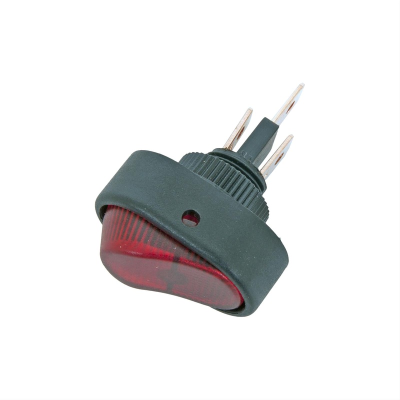Hella (526) H61921001 Switch Rocker Spst Red