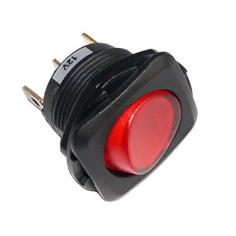 Hella (526) H61928001 Hella Rocker Switch SPST INC Red