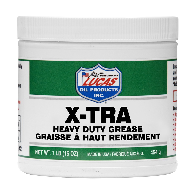 Lucas Oil (345) 20330 X-Tra H/D Grease Tub, 1 lb / 454 g Tub