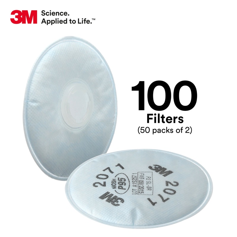 3M (815) 2071 3M Particulate Filter, 2071, P95, 3M Stock No. 7000002058