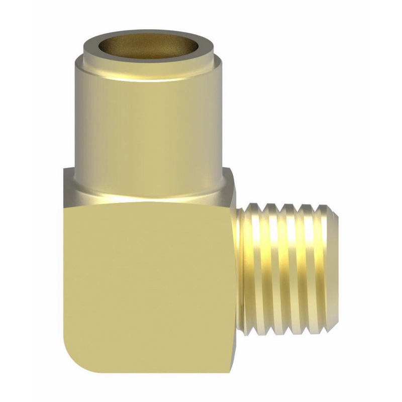 WHD (129) 1869X6X2 AIR BRAKE QC 3/8 TUBE X 1/8 MPT 90ELB