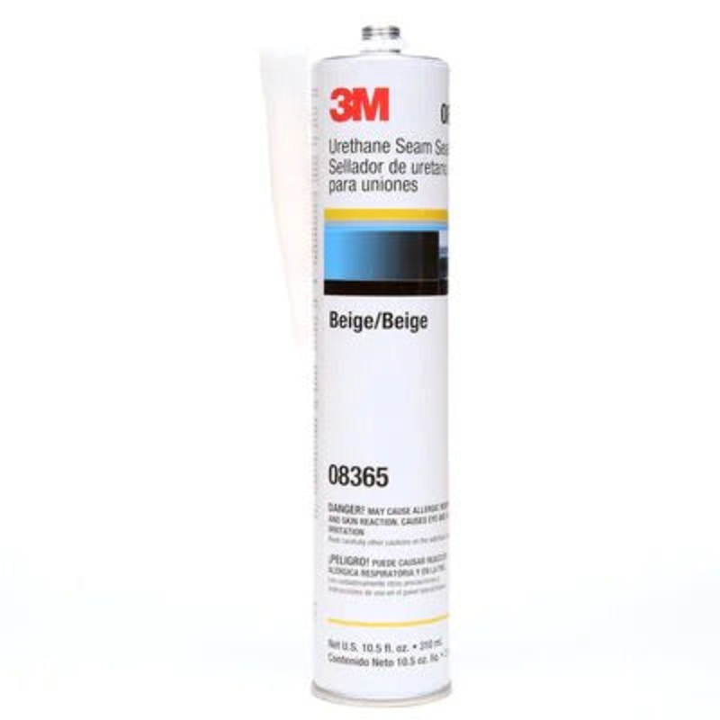 3M (815) 08365 3M Urethane Seam Sealer, 08365, beige, 10.5 fl. oz. (310 ml), Colour: Beige, 3M Stock No. 7100024963