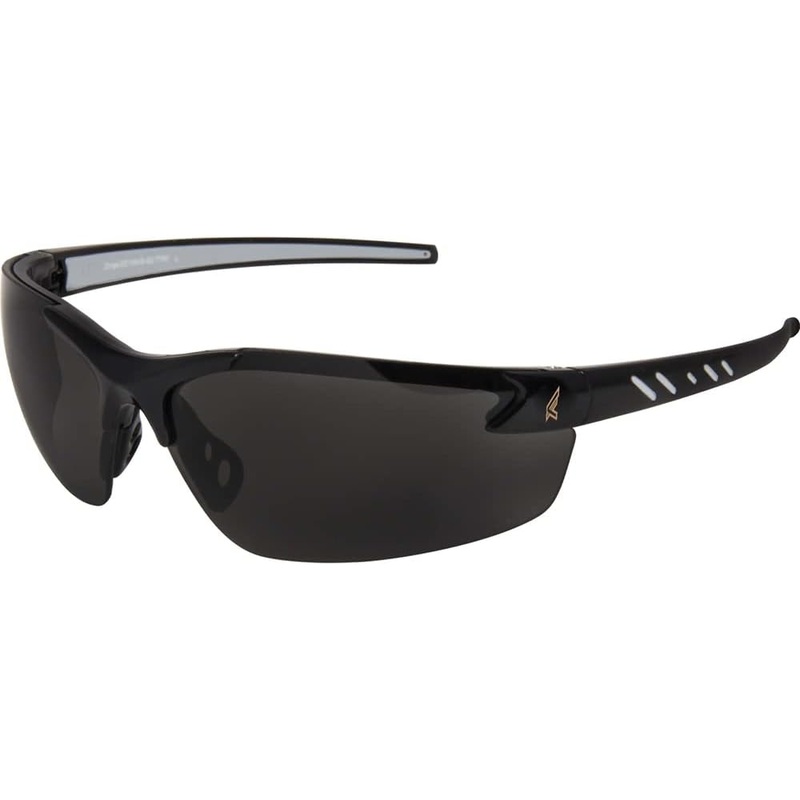 Edge (137) DZ116-G2 Edge DZ116-G2 Zorge G2 Safety Glasses - Black Frame - Smoke Lens