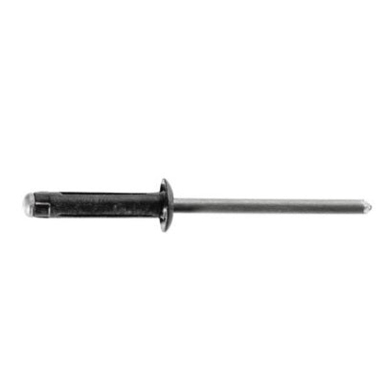 Geno Industries (112) 13-18461 SPLIT-TYPE RIVET 5/32 DIA. 3/64-1/4 GRIP ALUM. - 5 PK