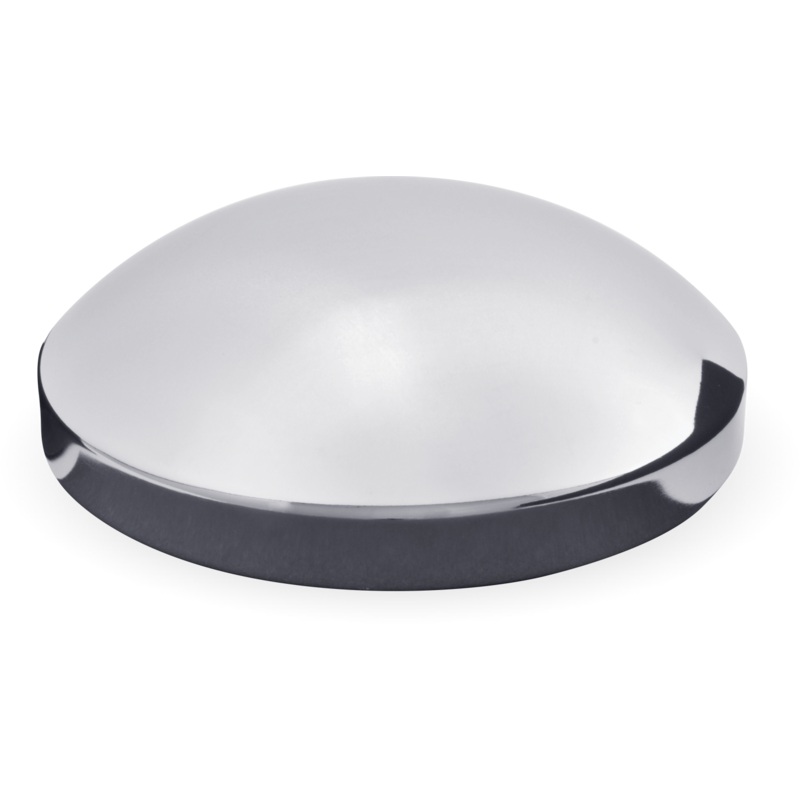 Trux Accessories (737) THUB-834 Hubcap - Chrome Metal Rear - 8.5" Diameter