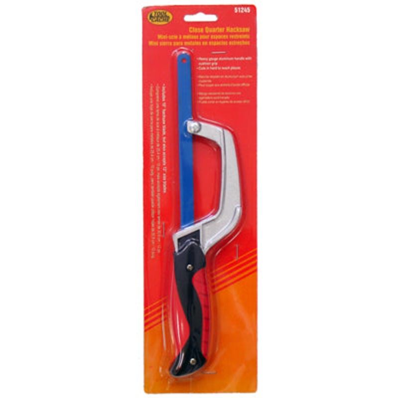 Dynaline (378) 51245 Close Quarter Hacksaw, Tool Cache Red Table