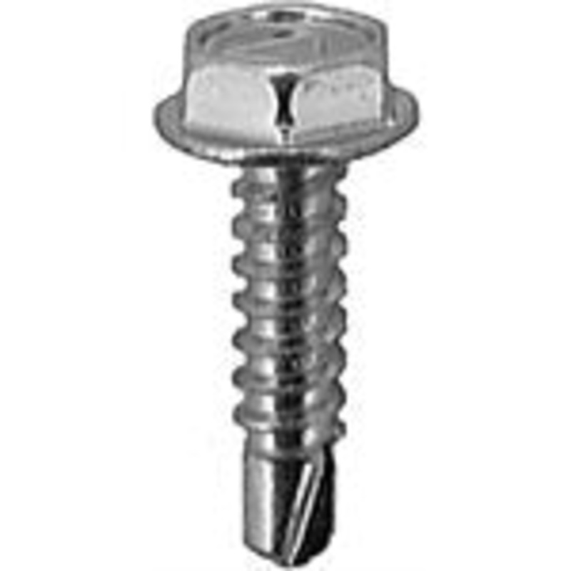 Geno Industries (112) 19-9615 Tapping Screw No.10 X 3/4 HEX WASHER HEAD TEKS T.SZINC