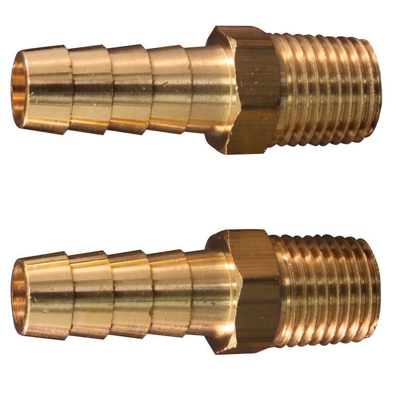 Milton (625) s-601 Milton S-601 1/4" MNPT 5/16" ID Hose End Fitting