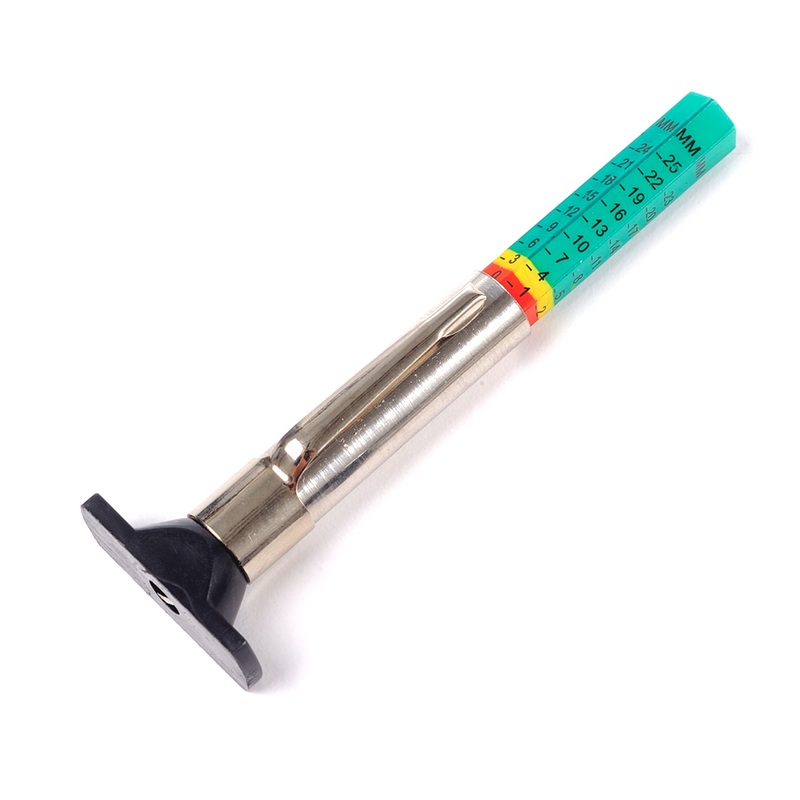 31 Incorporated (184) 17-607C Tread Depth Gauge Colour Coded