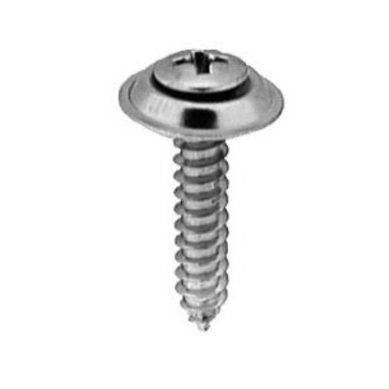Geno Industries (112) 19-3467 10 X 1 No.8 HD PHIL.OVAL HD SEMS WSHR TAP SCRW