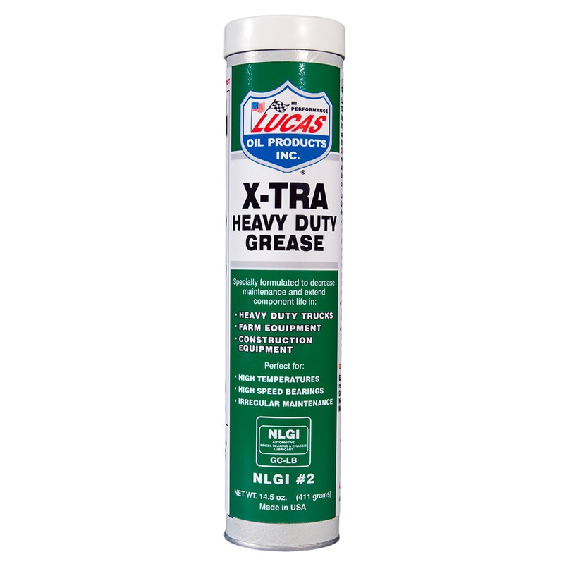 Lucas Oil (345) 20301-30 X-TRA HEAVY DUTY GREASE 14.5OZ/411GR CARTRIDGE