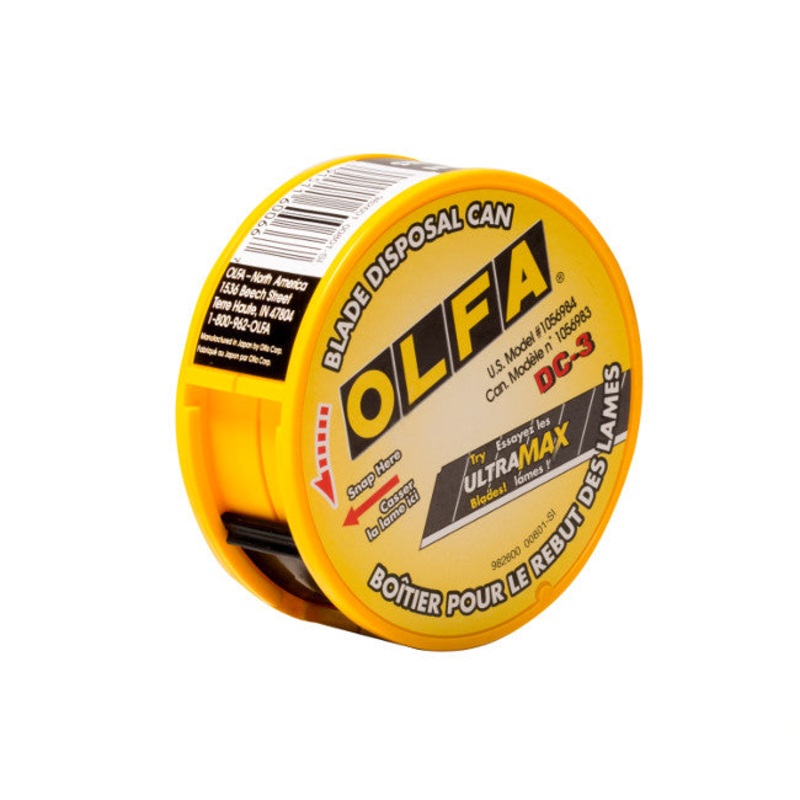 Olfa (280) 1056984 Blade Disposal Can (DC-3)