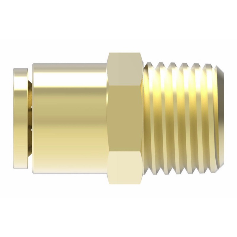 WHD (129) 1868X8X8 AIR BRAKE QC 1/2 TUBE X 1/2 MPT