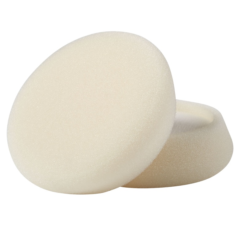 3M (815) 30041 3M Perfect-It Foam Compounding Pad, 30041, 4 in (101 mm), 2 per bag, Colour: White, 3M Stock No. 7100119288