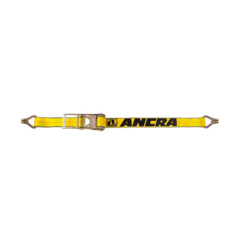 Ancra (880) 48987-29 3" x 30' Ratchet Strap w/43120-20 Wire Hooks- 5, 400 lbs WLL