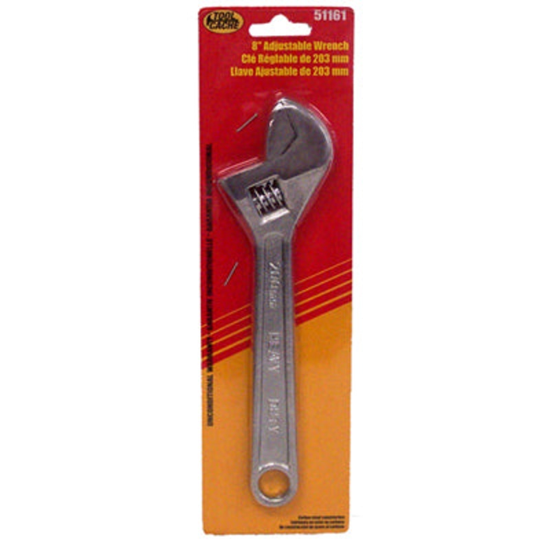 Dynaline (378) 51161 Adjustable Wrench, Tool Cache Red Table