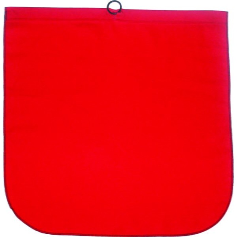 Ancra (880) 49893-18 18"x18" flag, fluorescent orange mesh w/wire loop