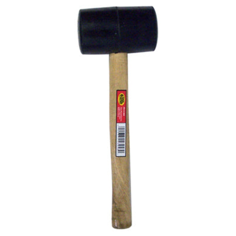 Dynaline (378) 51360 Rubber Mallet, Tool Cache Red Table