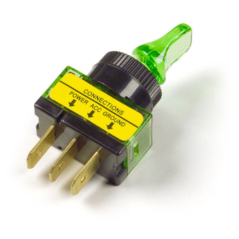 Grote (522) 82-1911 Toggle Switch - Illuminated - Duckbill