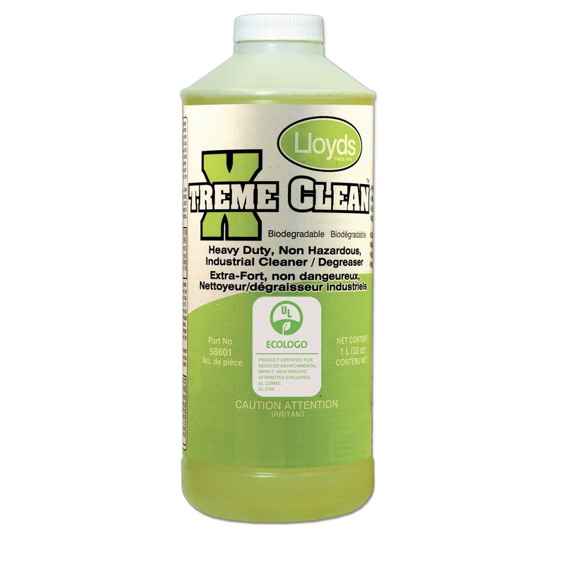 Lloyds Laboratories (947) 58601 Eco-Certified industrial cleaner degreaser concentrate, 1 L (32 oz) bottle